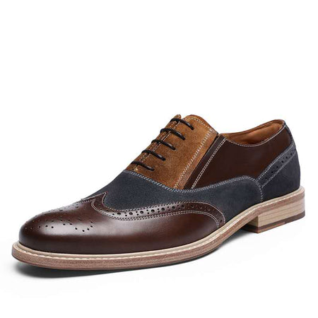 Chaussures Oxford de qualité supérieure pour hommes haussures en cuir véritable