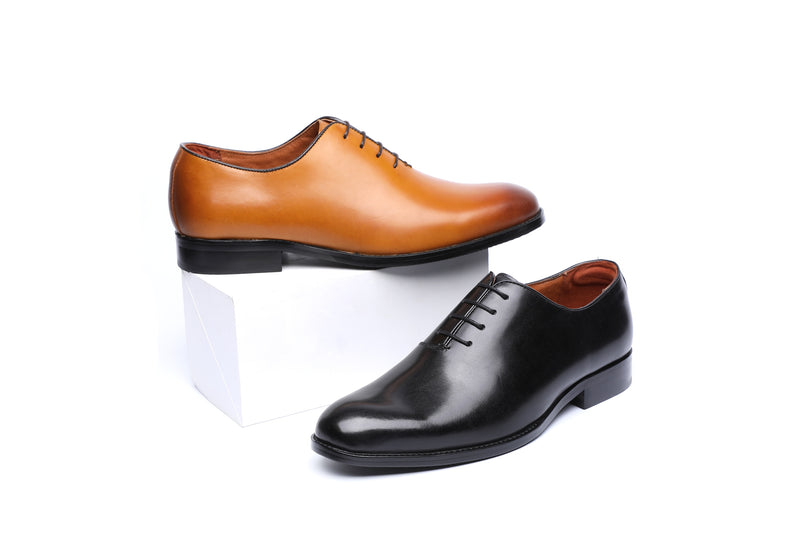 Chaussures Oxford en cuir véritable pour Hommes d'Affaires